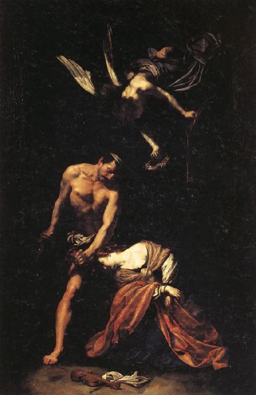 Orazio Riminaldi The Maryrdom of St.Cecilia oil painting image